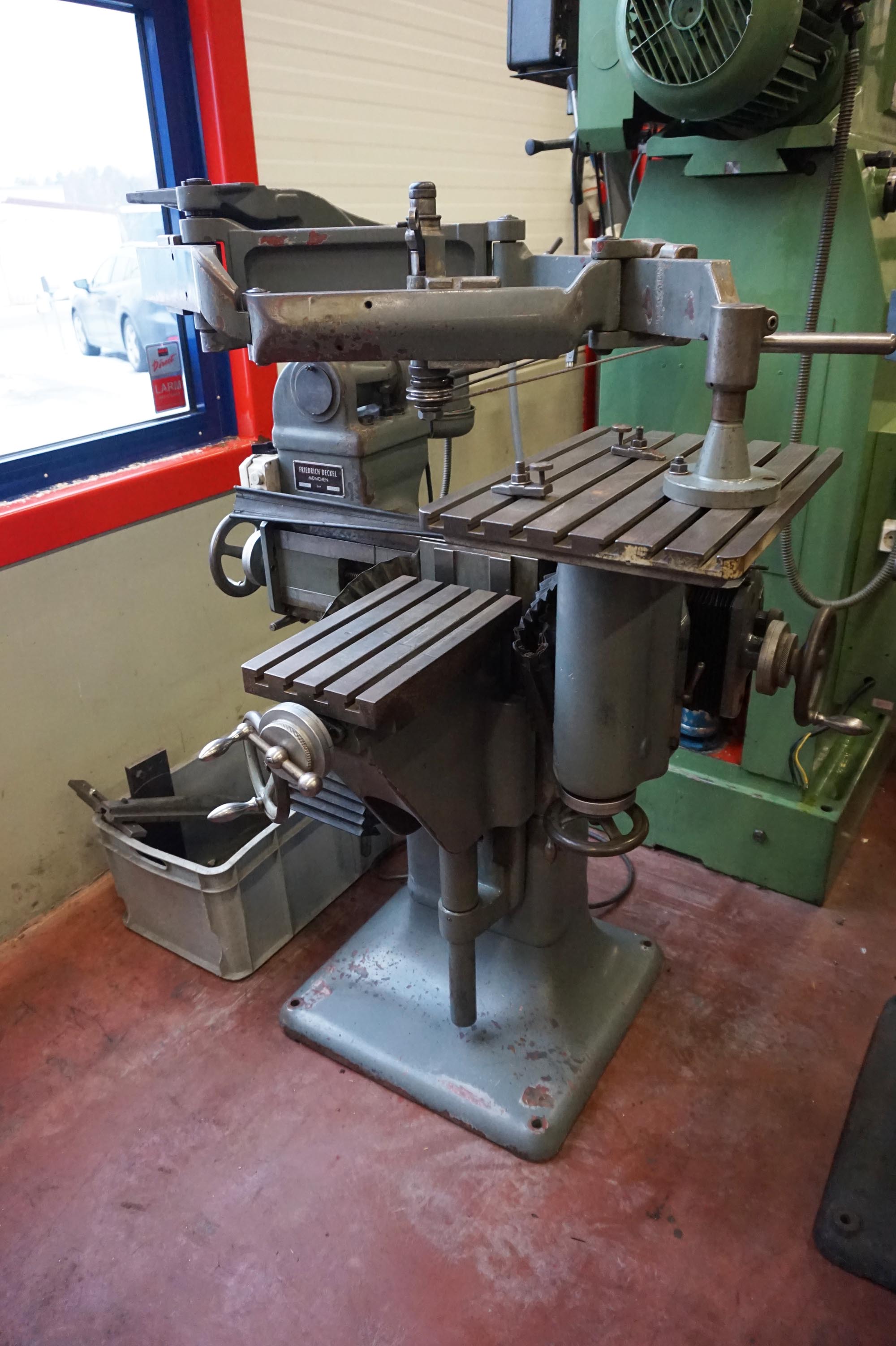 Pantograph & Copy Milling Machine Deckel GK21 Engraving Machines